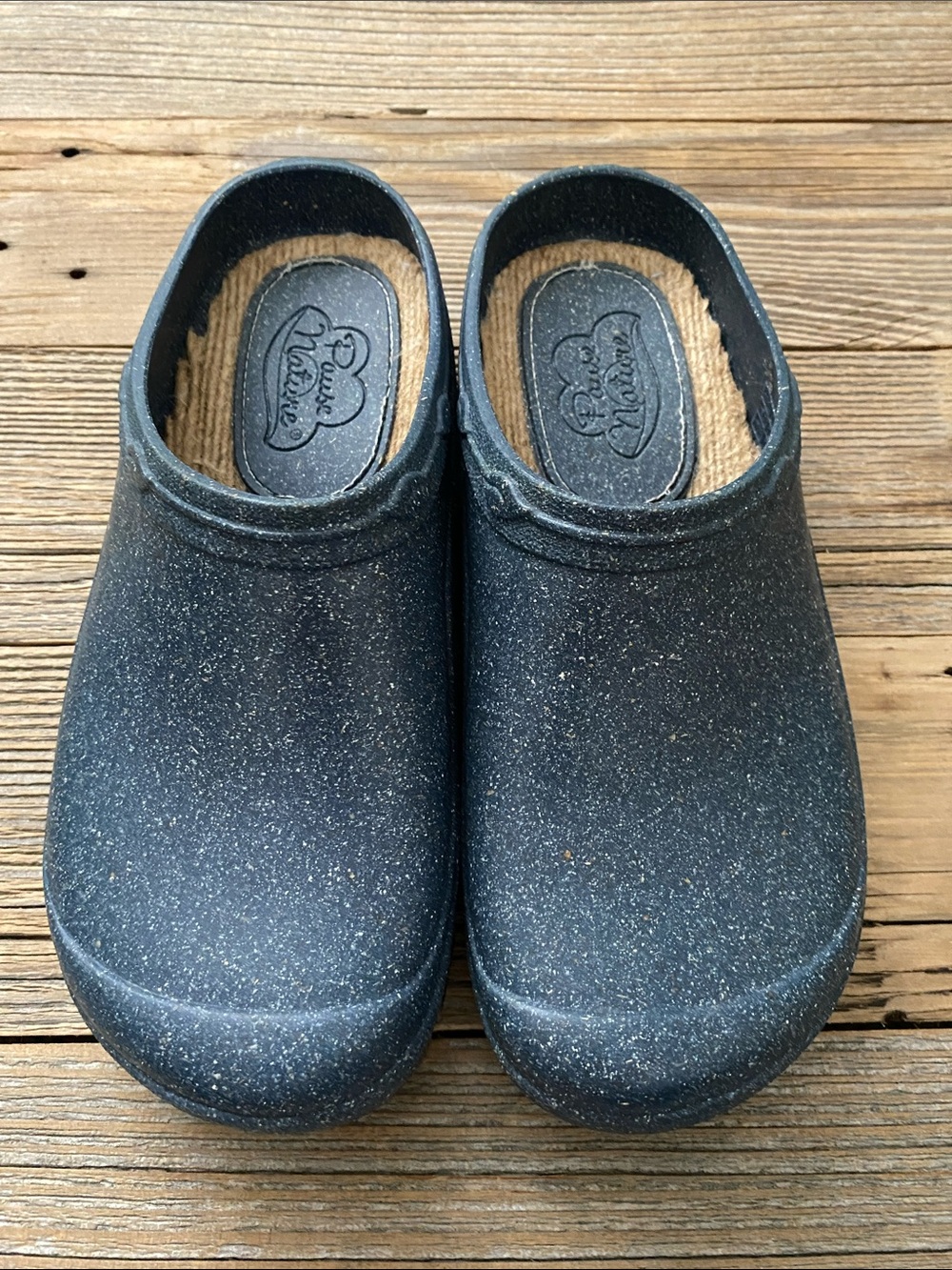 Pause Nature blue clogs slip ones woman’s size 38 (d115)